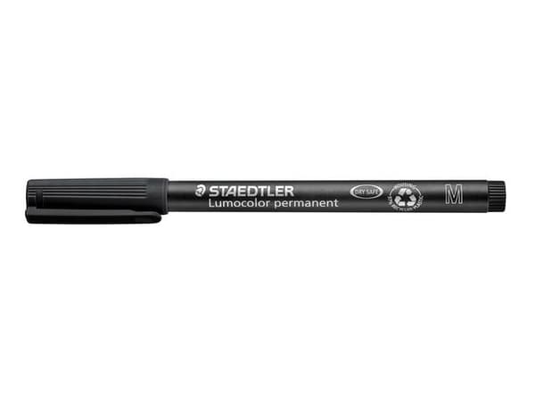 Universalpenna LUMOCOLOR M P svart 10st