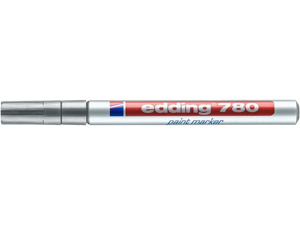 Märkpenna EDDING 780 silver