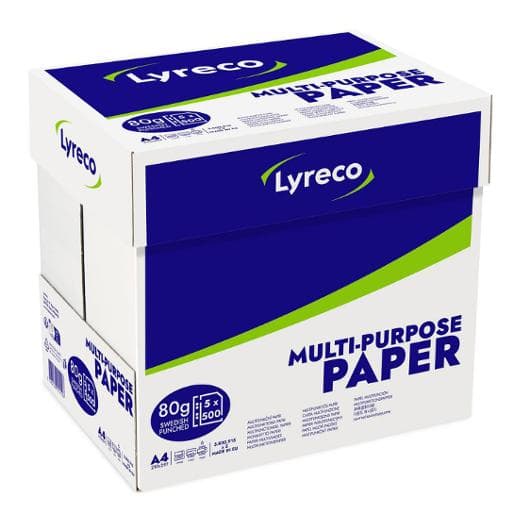 Kop.ppr LYRECO Multi A4 80g h 500/fp 5st
