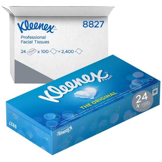 Ansiktsservett KLEENEX ask 100/fp