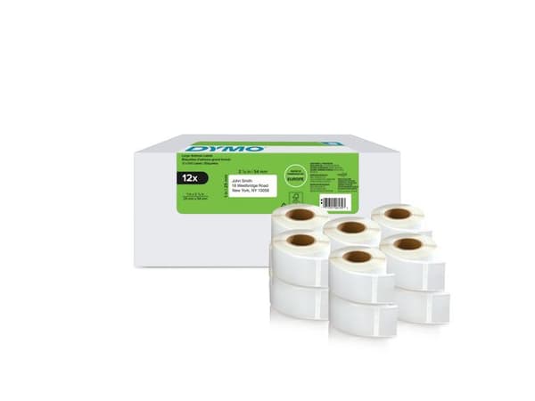 Etikett DYMO LW Retur 25x54mm 12rl/fp