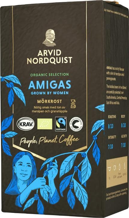 Kaffe ARVID.N Amigas extramörk 450g