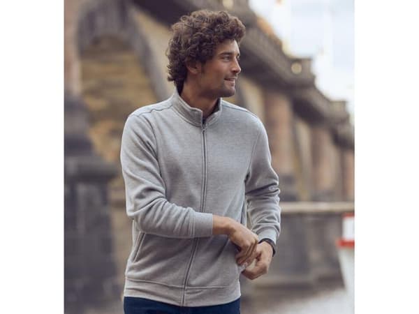 Basic Cardigan Herr Mörk Marin XL