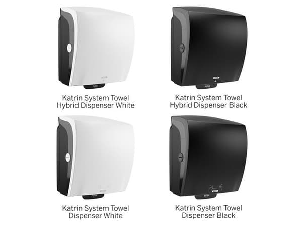 Handduk KATRIN System Plus M2 vit 6/fp