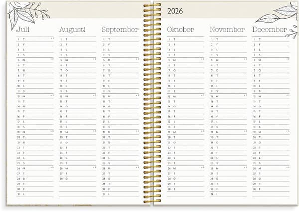Kalender Life Planner Bloom 26/27