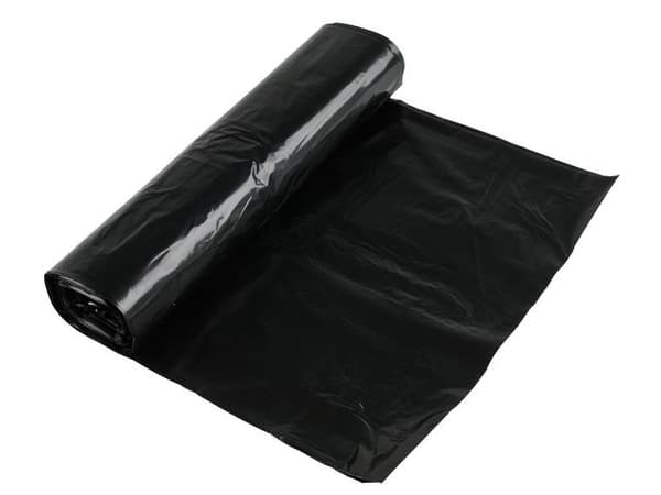 Plastsäck LD B.A. 160L 60my svart 10/rl