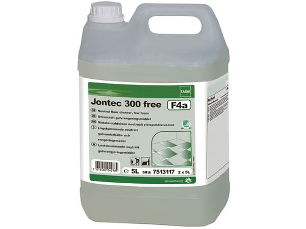 Golvunderhåll JONTEC 300 free 5L 2st