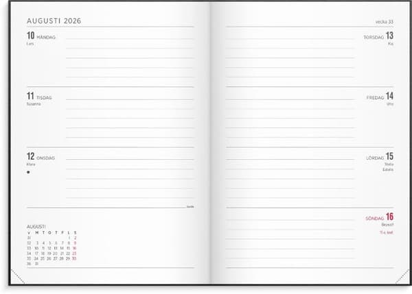 Kalender Senator Vega A5 26/27