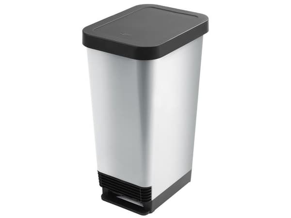 Papperskorg CEP pedal 45L grå