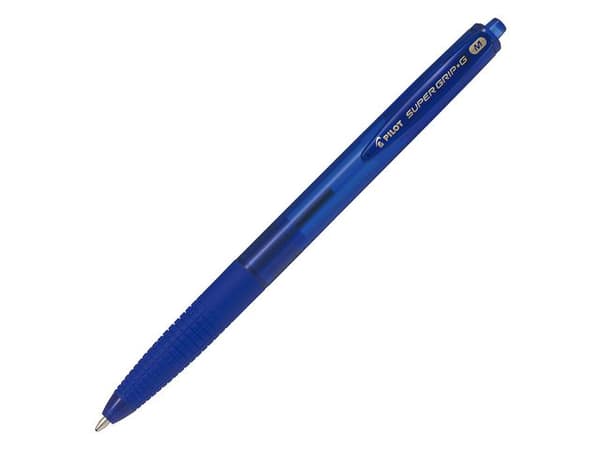 Kulpenna PILOT Super Grip G M 1mm blå 12st