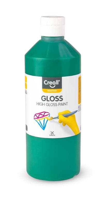 Glansfärg CREALL Gloss 500ml grön