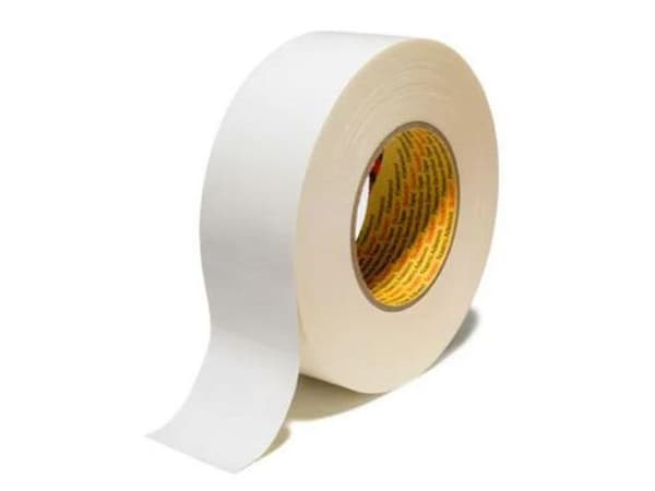 Tejp textil plastbelagd 50mmx50m vit