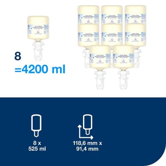 Tvål TORK S5 Mild Mini 525ml 8st