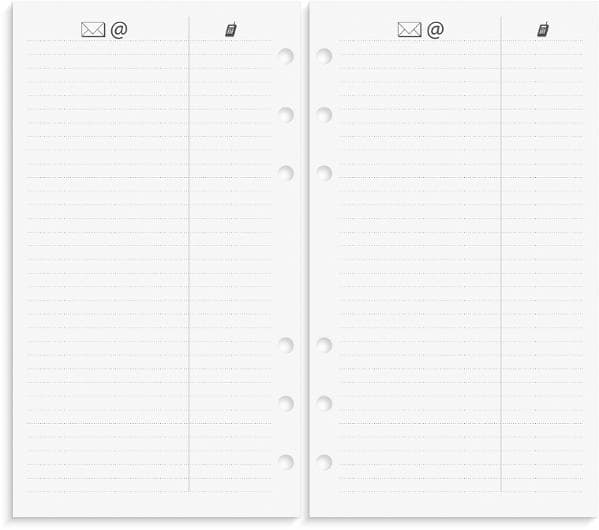 Regent Systemkalender 2027 skinn brun