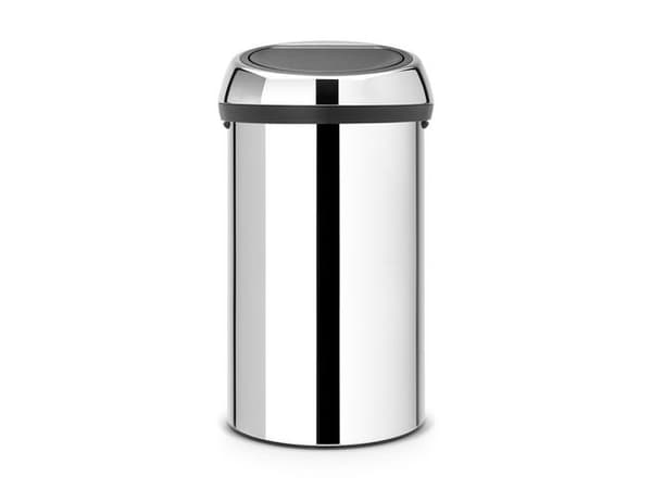Papperskorg BRABANTIA Touch Bin 60L stål