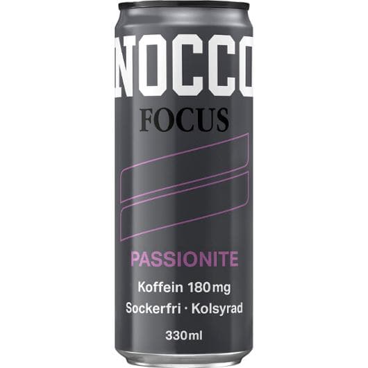 Energidryck NOCCO Focus Passionite 33cl 24st
