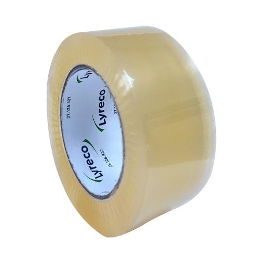 Packtejp LYRECO PP 50mmx100m klar 6st