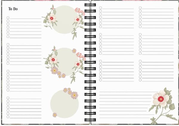 Life Planner Floral 2027
