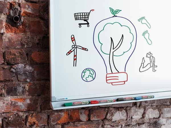 Whiteboardpenna EDDING Eco 28 röd 10st