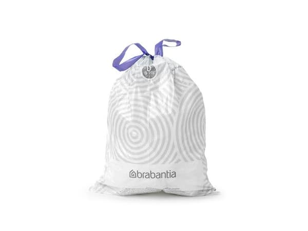 Insatspåse D BRABANTIA 15-20L vit 40/fp