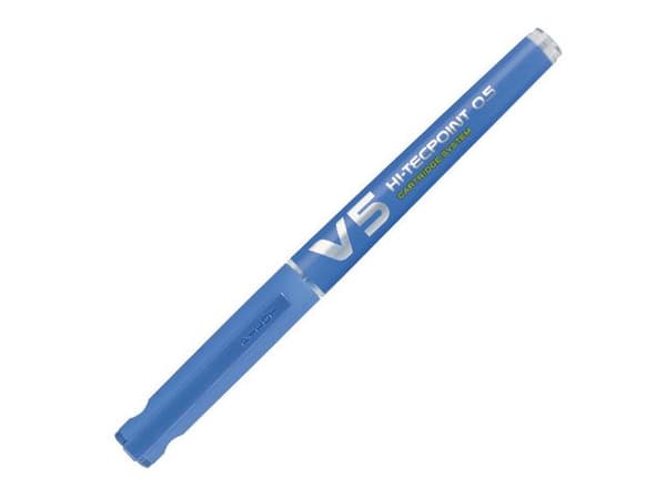 Bläckkulpenna PILOT Hi-Tec V5 blå 10st