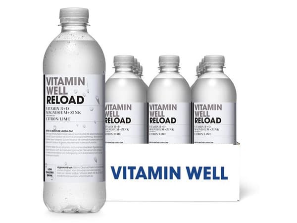 Dryck VITAMIN WELL Reload 50cl 12st
