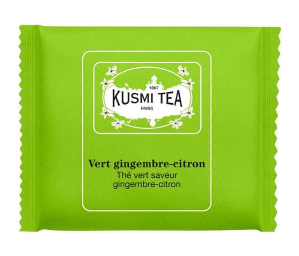 Te KUSMI Eko Green ginger-lemon 25/fp
