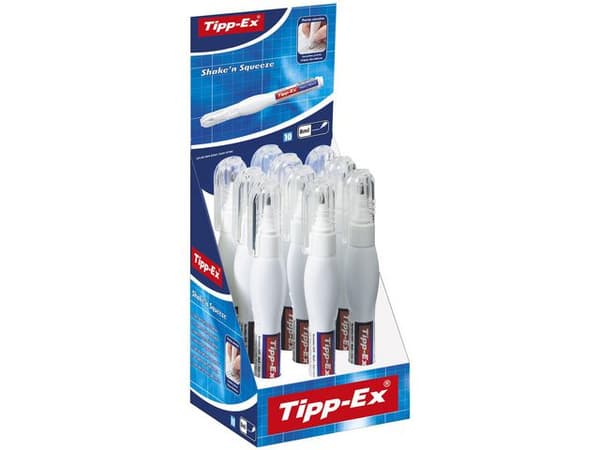Korrigeringspenna TIPP-EX Shake Squeeze 10st