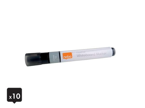 Whiteboardpenna NOBO Liq sned sv 10/fp