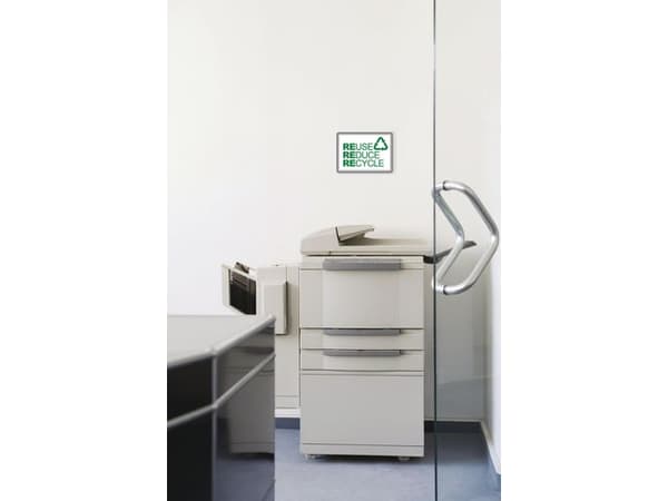 Magnetram självh. DJOIS A4 silv 2/fp
