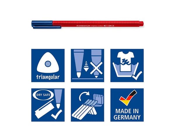 Fineliner STAEDTLER Triplus 1,0mm 20/fp