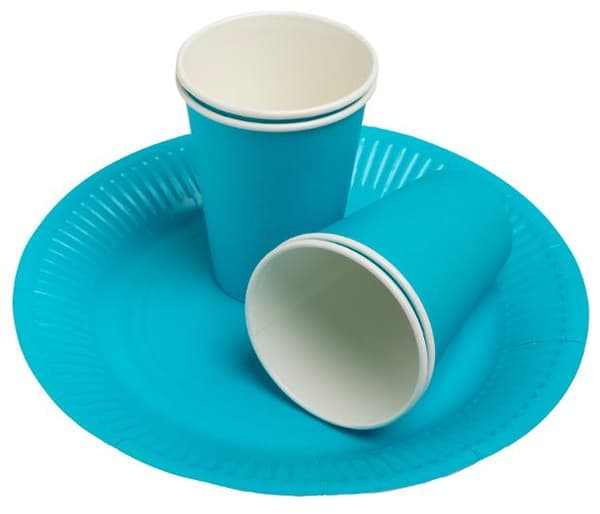Tallrik PRONAPPE papper 23cm turko 20/fp