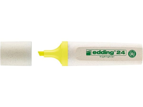Överstrykningspenna EDDING 24 Blue A. gu 10st