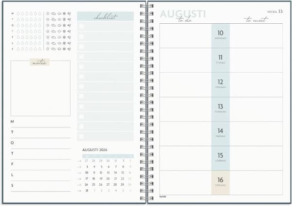 Kalender Life Planner To Do 26/27