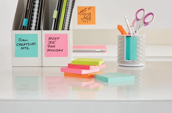 Notes POST-IT Energetic 76x127mm 6st
