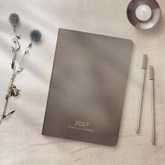 Calendar Monthly Planner 2027 eng. text