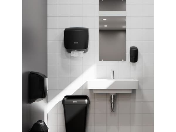 Dispenser KATRIN handduk S svart