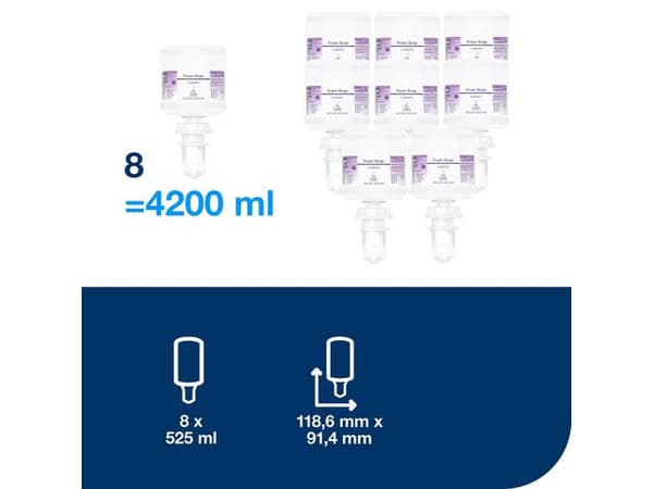 Skumtvål TORK S5 Luxury Mini 525ml 8st