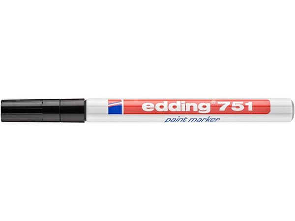 Märkpenna EDDING 751 svart