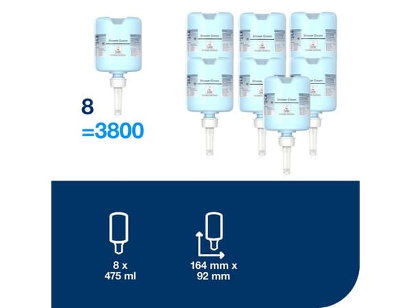 Duschtvål TORK S2 Mini Unisexdoft 475ml