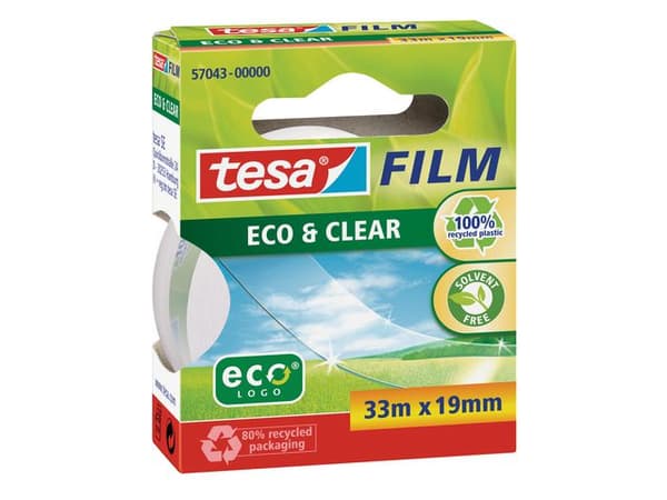 Kontorstejp TESA Eco 33mx19mm 10st