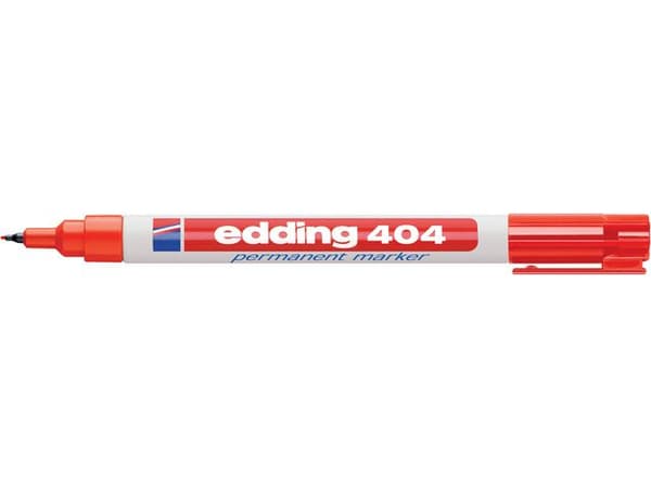 Märkpenna EDDING 404 röd