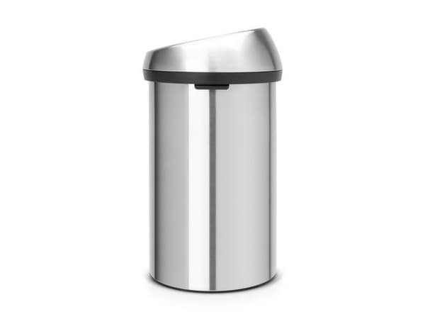 Papperskorg BRABANTIA Touch 60L silver