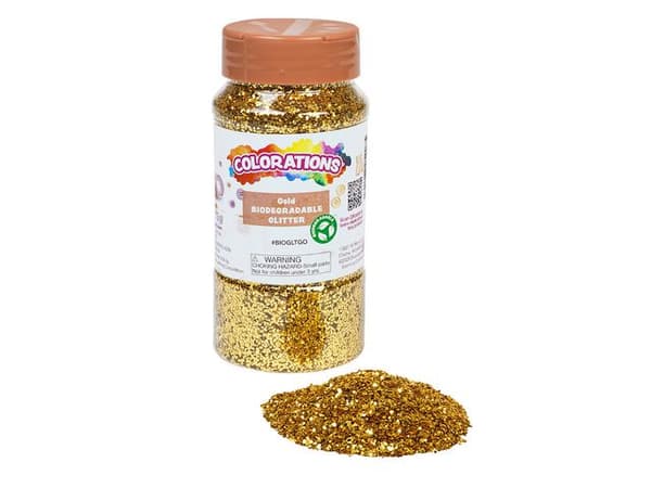 Bioglitter 120gr guld