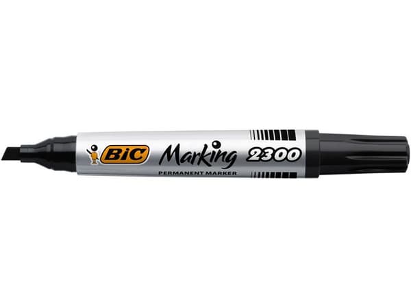 Märkpenna BIC Eco 2300 svart 12st