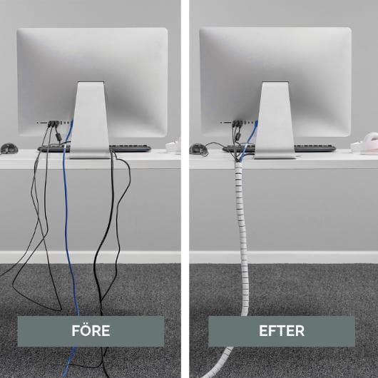 Kabelsamlare FELLOWES CableZip vit