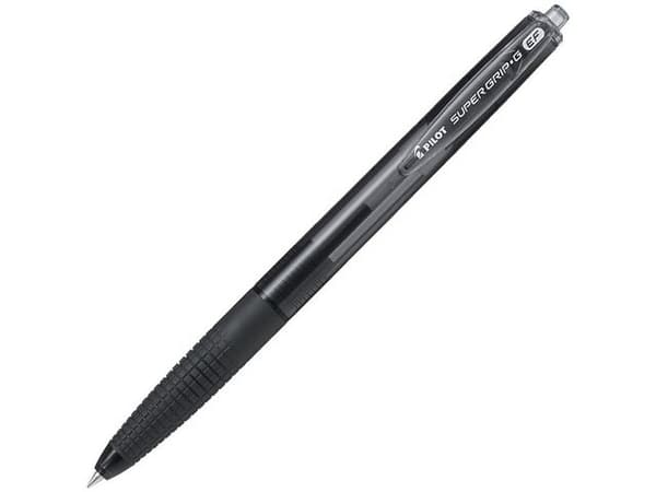 Kulpenna PILOT Super Grip G EF 0,5 svart 12st