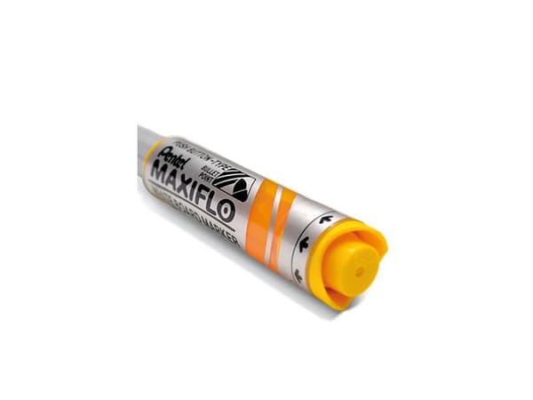 Whiteboardpenna PENTEL Maxiflo 1,5 gul 12st