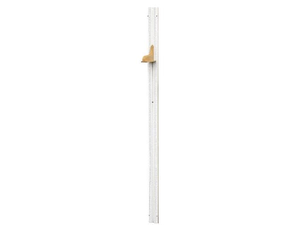 Längdmätare väggmodell trä 70-205cm