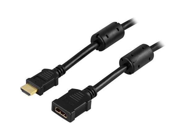 Kabel DELTACO HDMI Förlängning Ha-Ho 3m